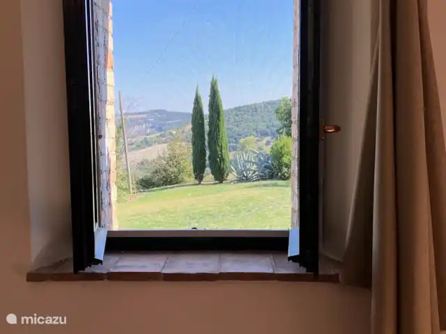 Villa Le Tolfé | Italie, Marche, Arcevia - maison de vacances Vue depuis la chambre 1