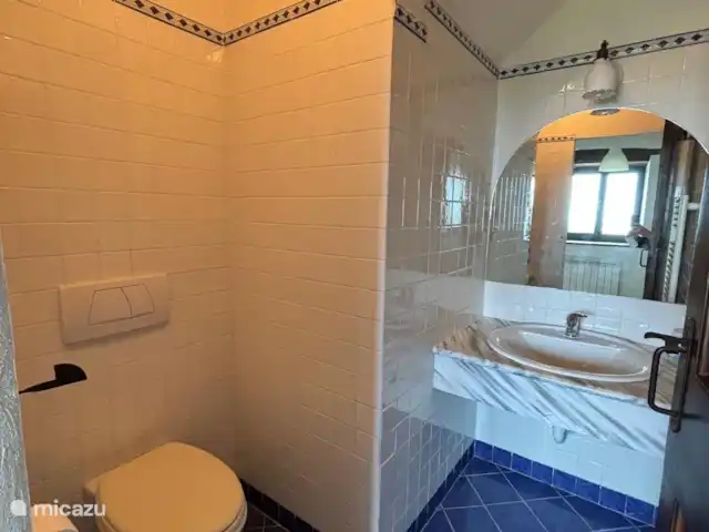 Villa Le Tolfé | Italie, Marche, Arcevia - maison de vacances WC avec lavabo au rez-de-chaussée
