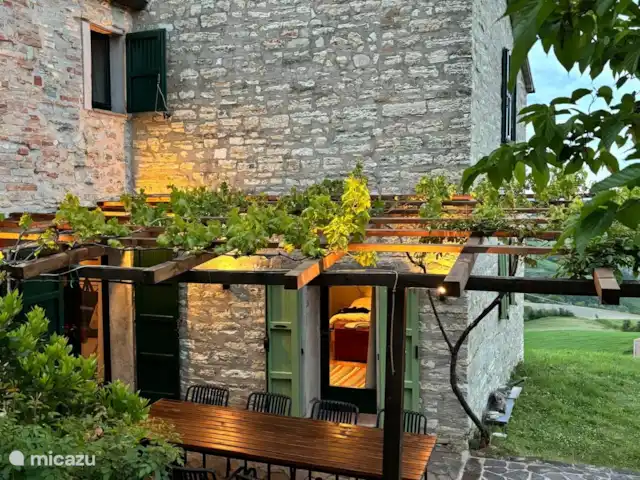 Villa Le Tolfé | Italie, Marche, Arcevia - maison de vacances La terrasse à côté de la cuisine