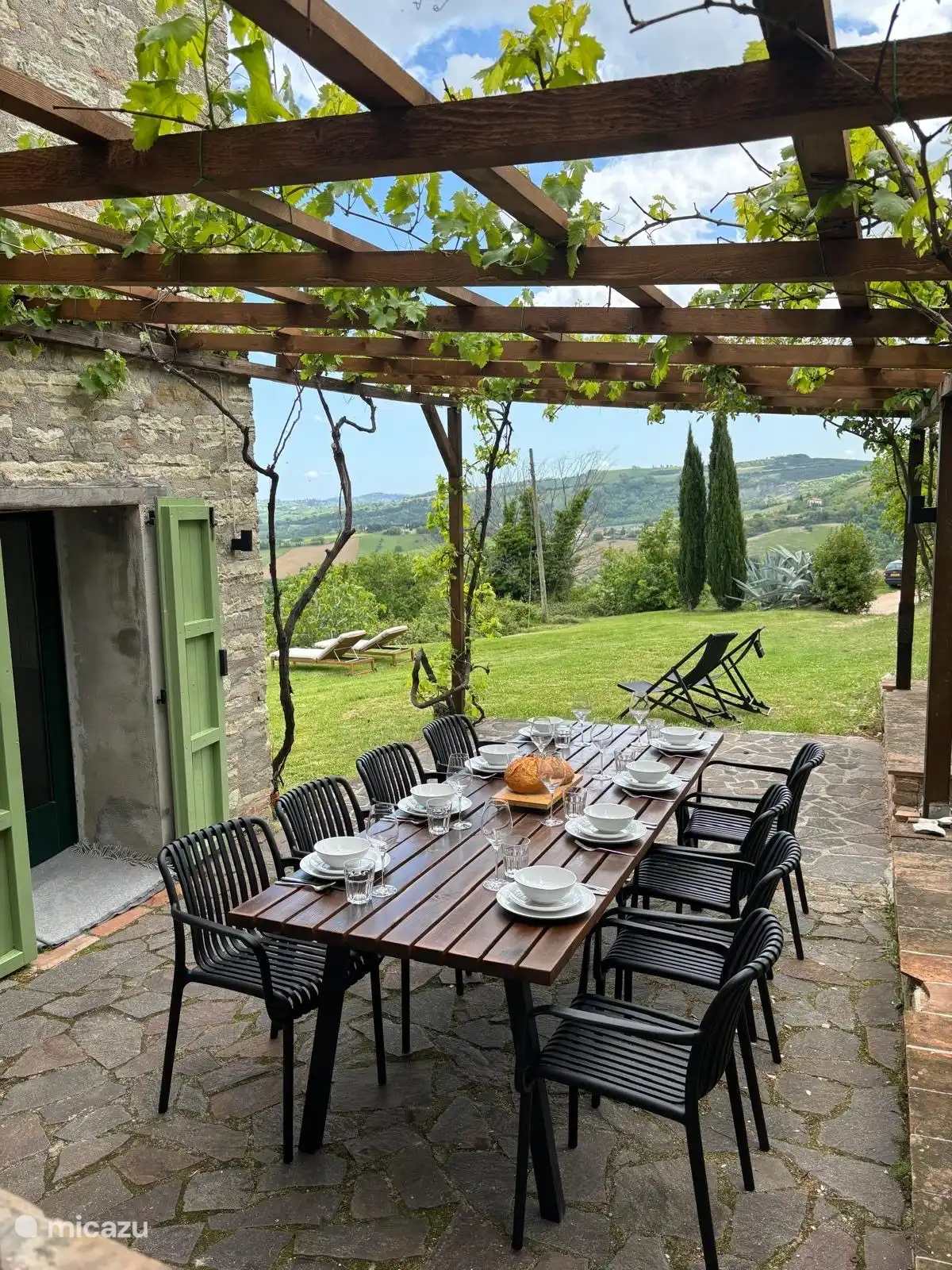 Blick von der Terrasse