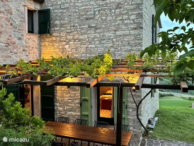 Villa Le Tolfé | Italie, Marche, Arcevia - maison de vacances La terrasse à côté de la cuisine
