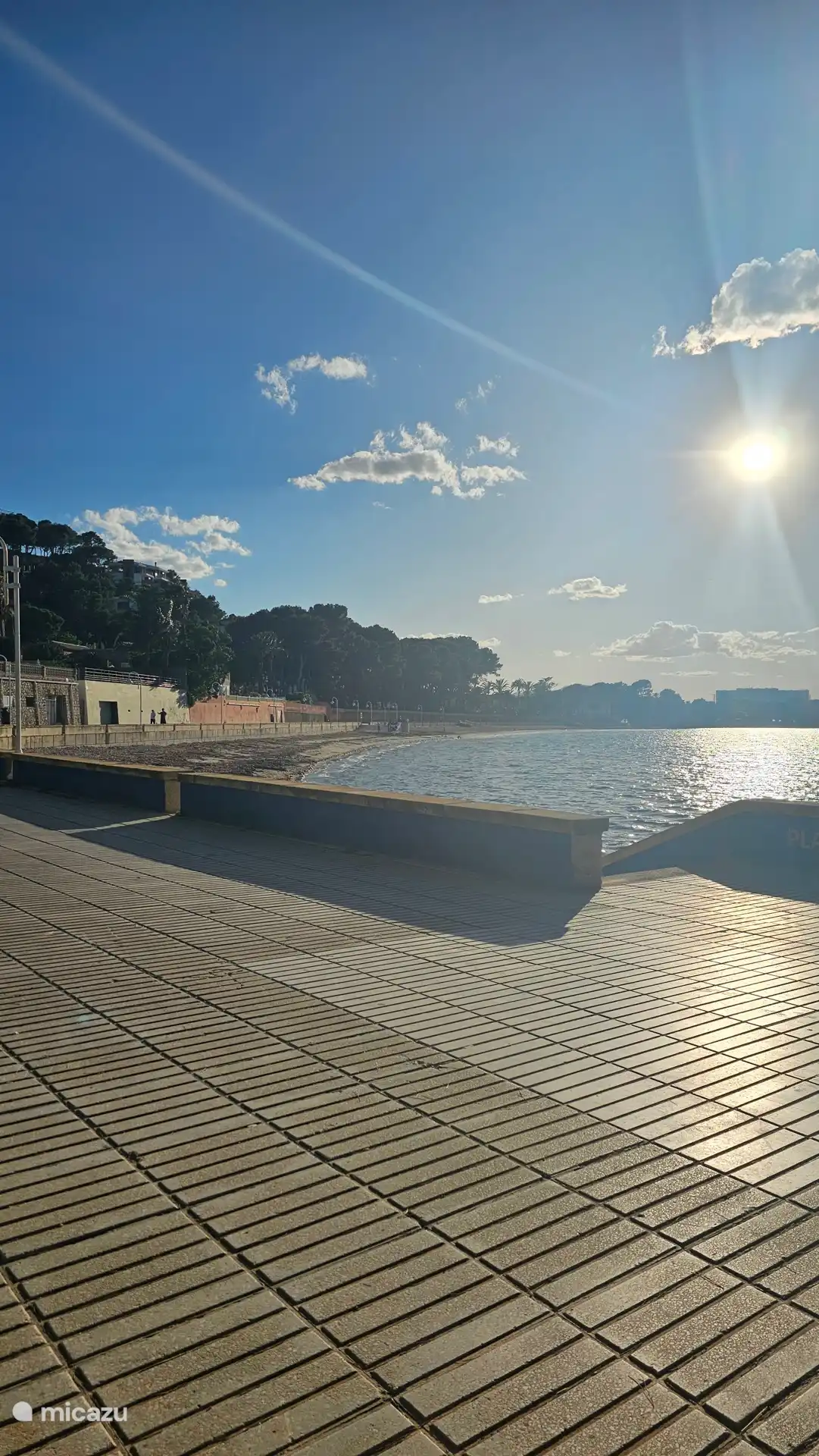 Boulevard Denia, schöne Spaziergänge oder Radfahren zu Las Rotes