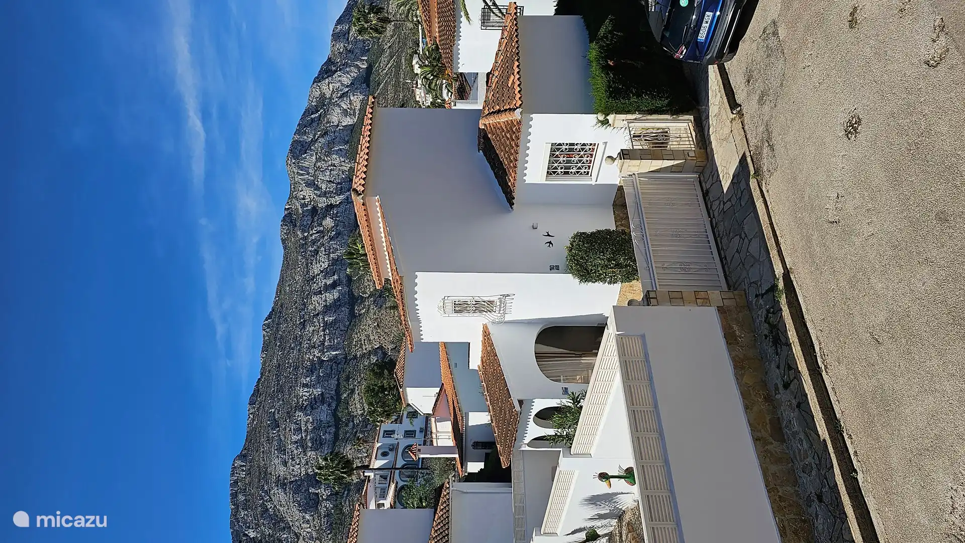 Exterior view of the house.