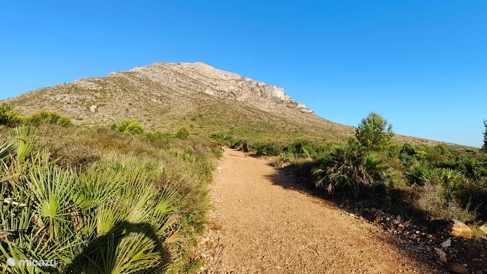 Hiking trail of the Montgó