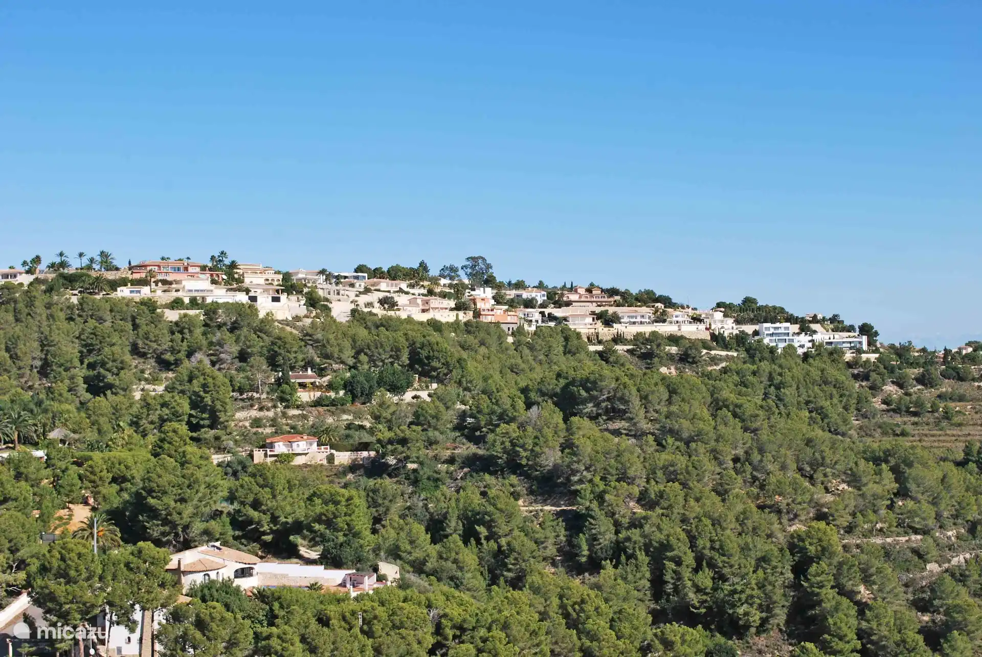 View over the valley 