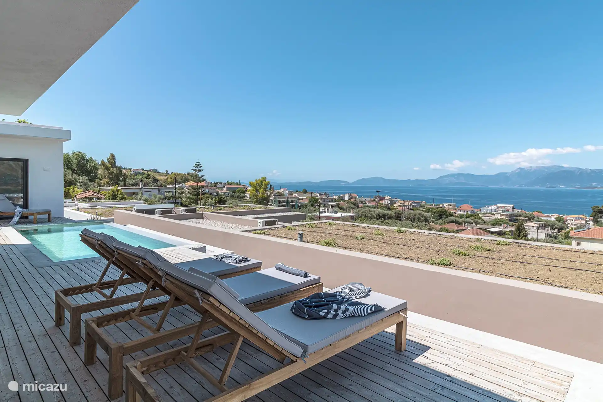 Sonnenliegen mit Aussicht 