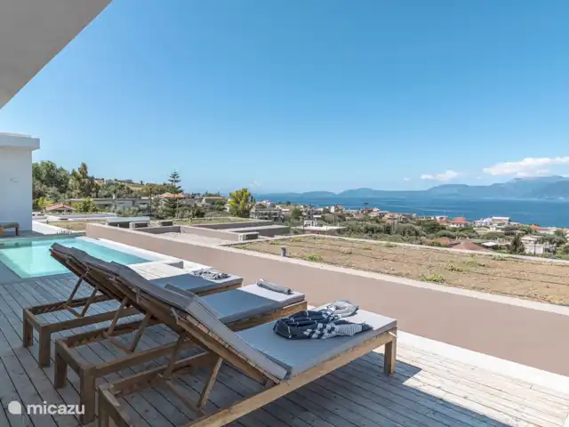 Villa Ana  en Grecia, Gracia Central, Paleros - villa Tumbonas con vista