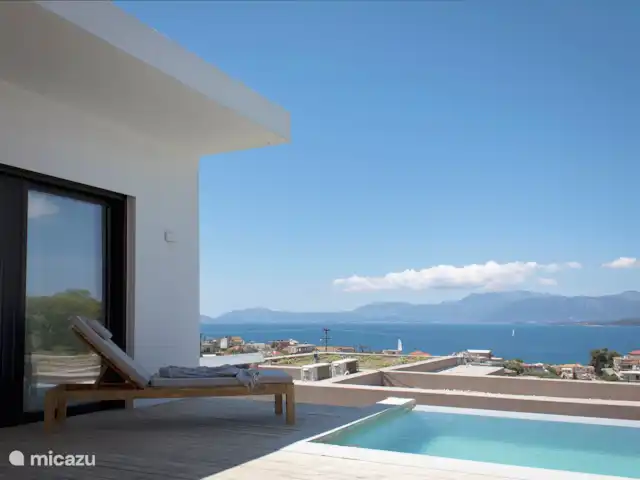 Villa Ana  en Grecia, Gracia Central, Paleros - villa Terraza con vista