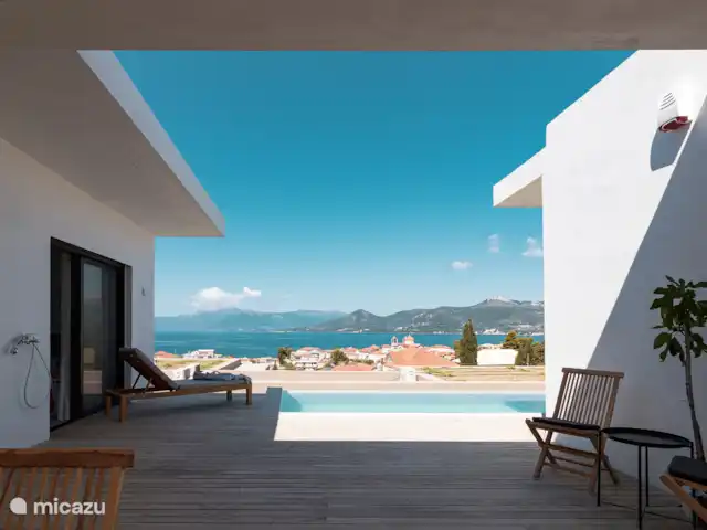 Villa Ana  en Grecia, Gracia Central, Paleros - villa Terraza con vista