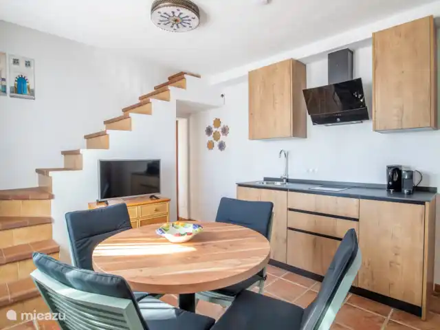 Villa las Flores Apartamento en España, Andalucía, Cómpeta - apartamento salón/cocina