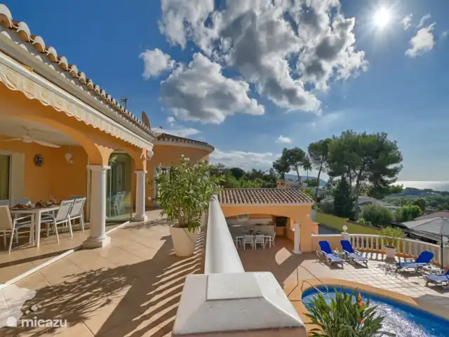 Villa Buenavista-Moraira | Espagne, Costa Blanca, Moraira - villa Terrasse couverte du séjour