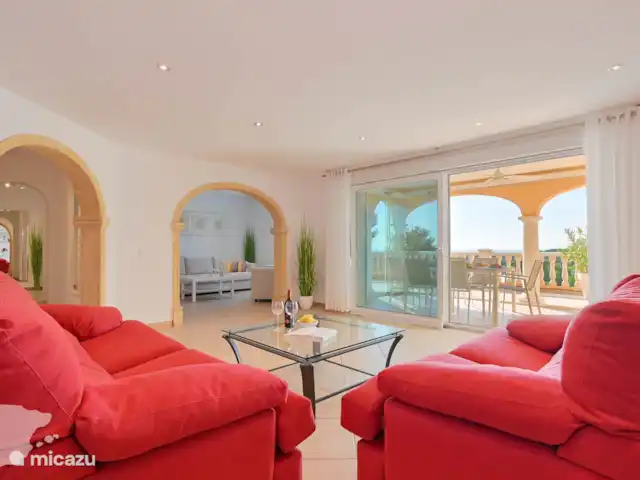 Villa Buenavista-Moraira | Espagne, Costa Blanca, Moraira - villa Salon à l'étage