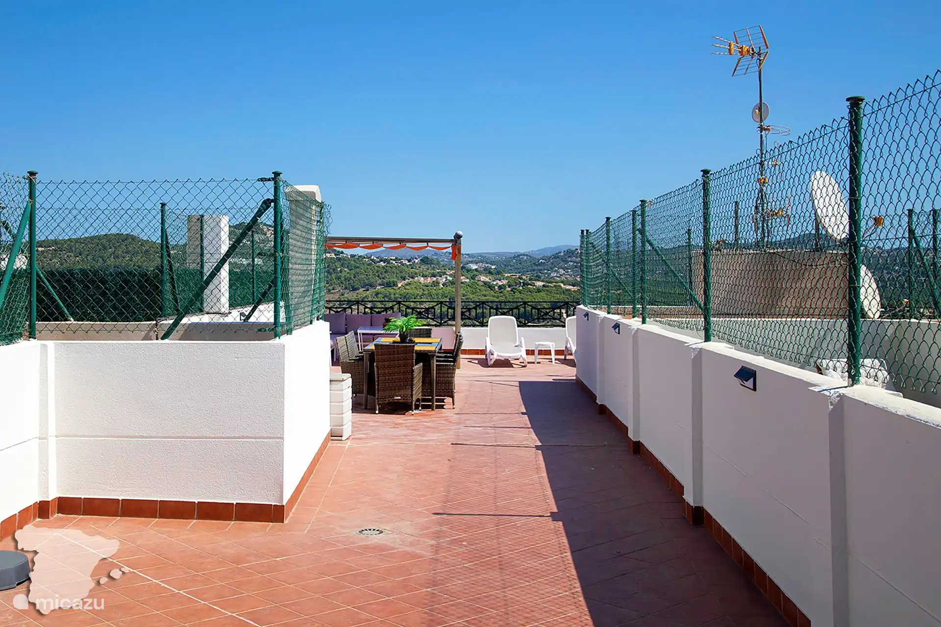 Terrasse sur le toit