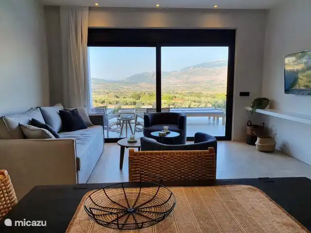 Blick vom Wohnbereich