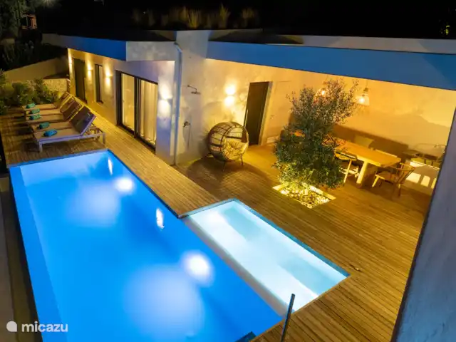 Villa Euforia en Grecia, Gracia Central, Pogonia - villa Noche arriba Villa