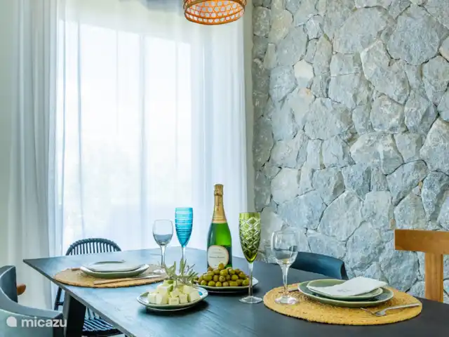 Villa Euforia en Grecia, Gracia Central, Pogonia - villa Comedor