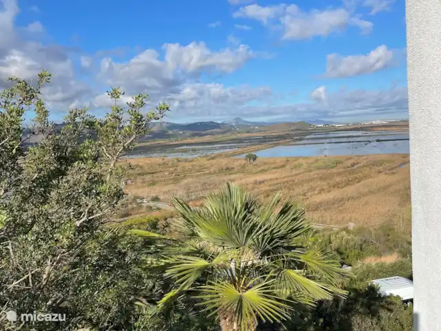 Location de Vacances Espagne, Costa Blanca, Monte Pego, villa - Casa Bellavista 515 Derrière la maison se trouve une terrasse merveilleusement spacieuse de pas moins de 11 mètres de long ! Vous pouvez entrer directement dans le jardin par un portail et profiter de cette belle vue.
