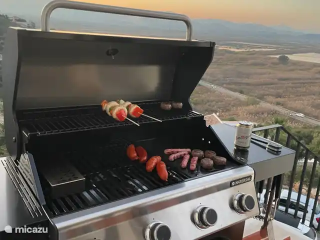 Location de Vacances Espagne, Costa Blanca, Monte Pego, villa - Casa Bellavista 515 Profitez d'un barbecue sur le balcon avec des vues spectaculaires !