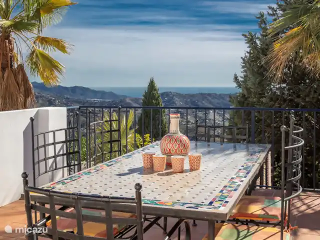 Villa las Flores Casa en España, Andalucía, Cómpeta - villa Terraza 2