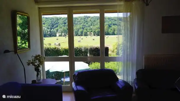 Blick auf das Wohnzimmer