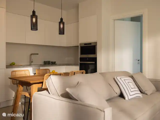 villa huren in Griekenland, Centraal Griekenland, Paleros – Villa Theresa Woon- / eetkamer