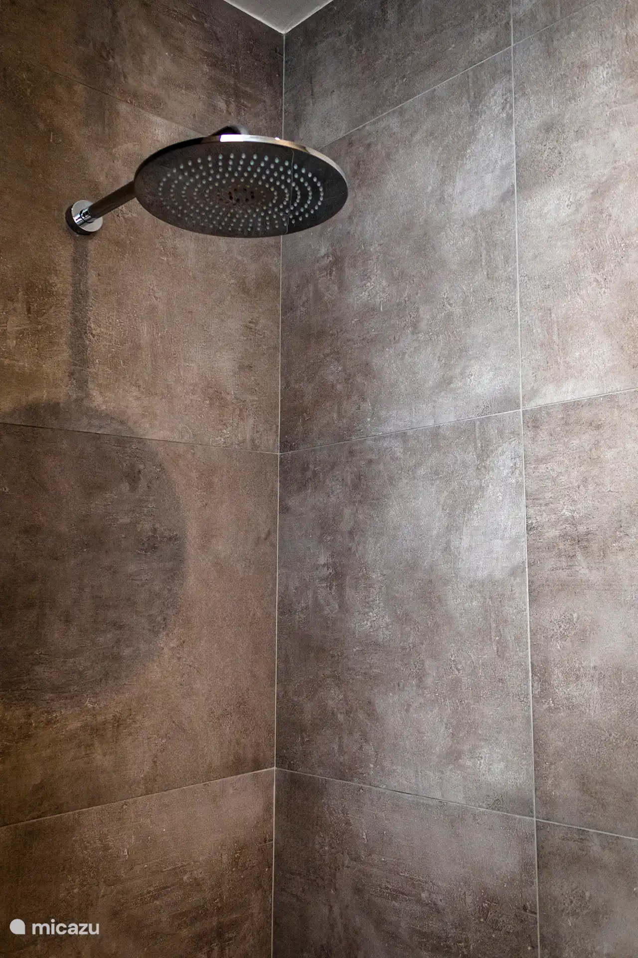 Douche pluie de la chambre principale