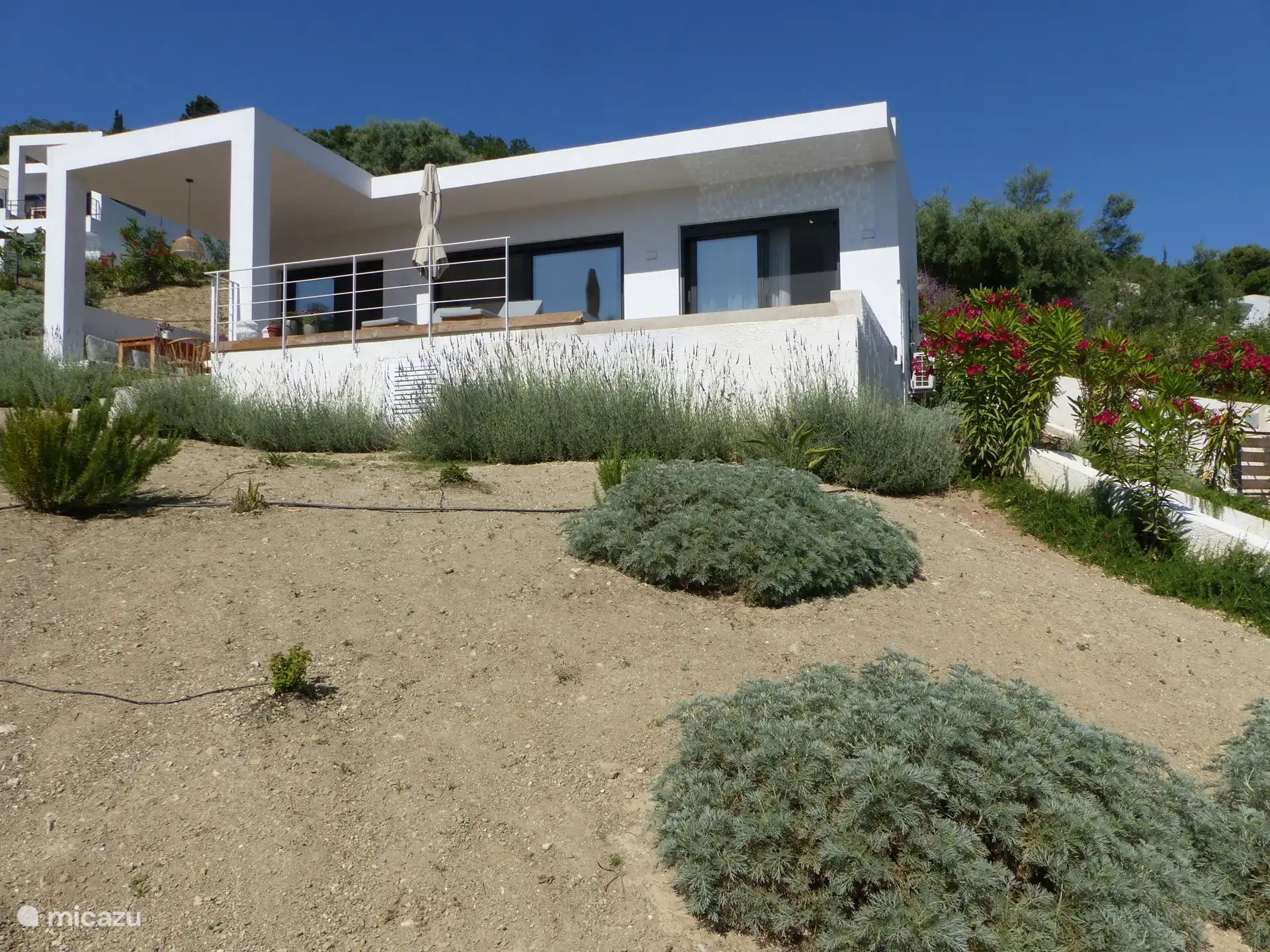 Der Garten der Villa 