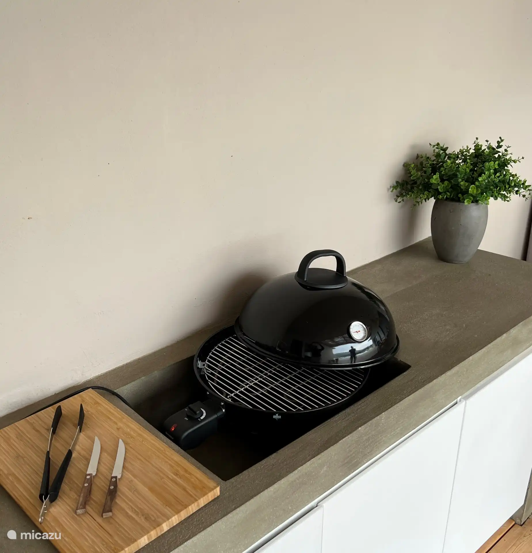 Barbacoa al aire libre