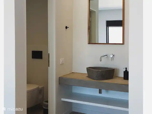 Villa Nea Gi en Grecia, Gracia Central, Pogonia - villa WC dormitorio principal