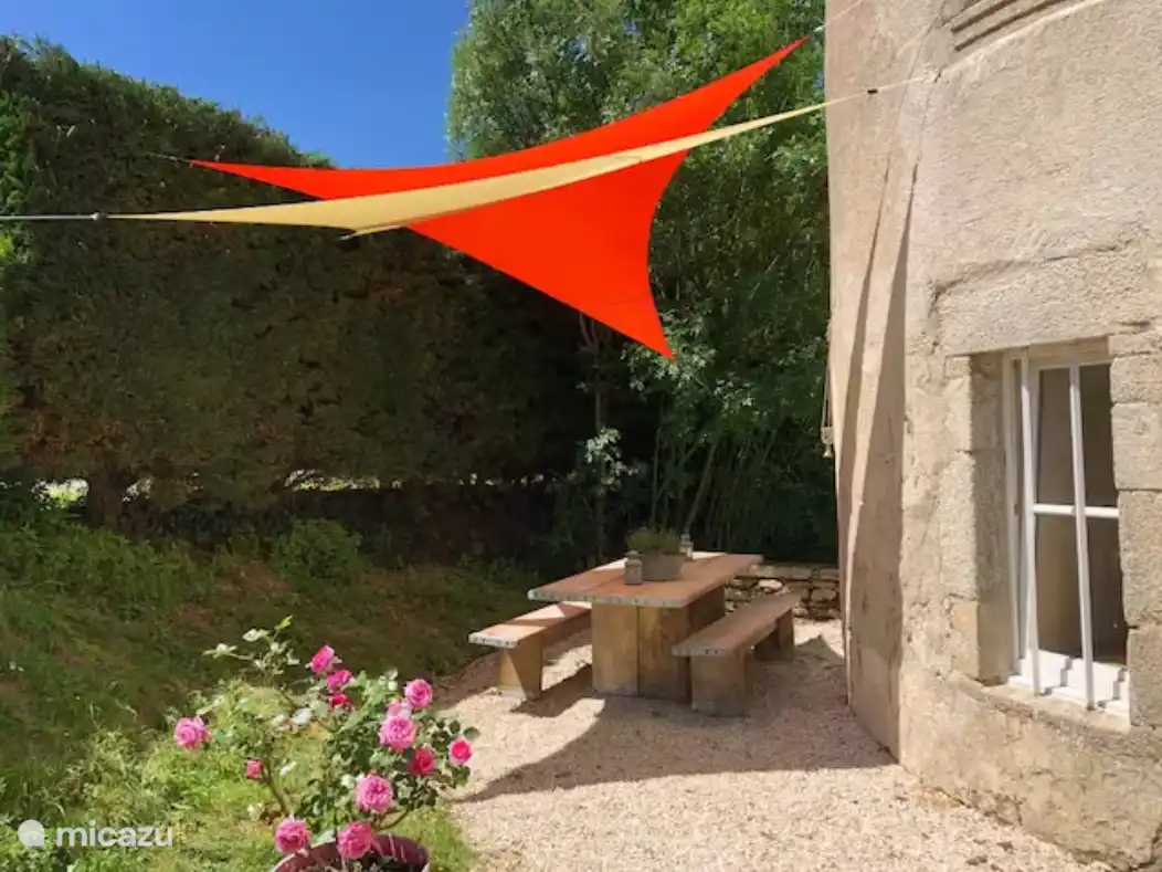 Private Terrasse am Schloss