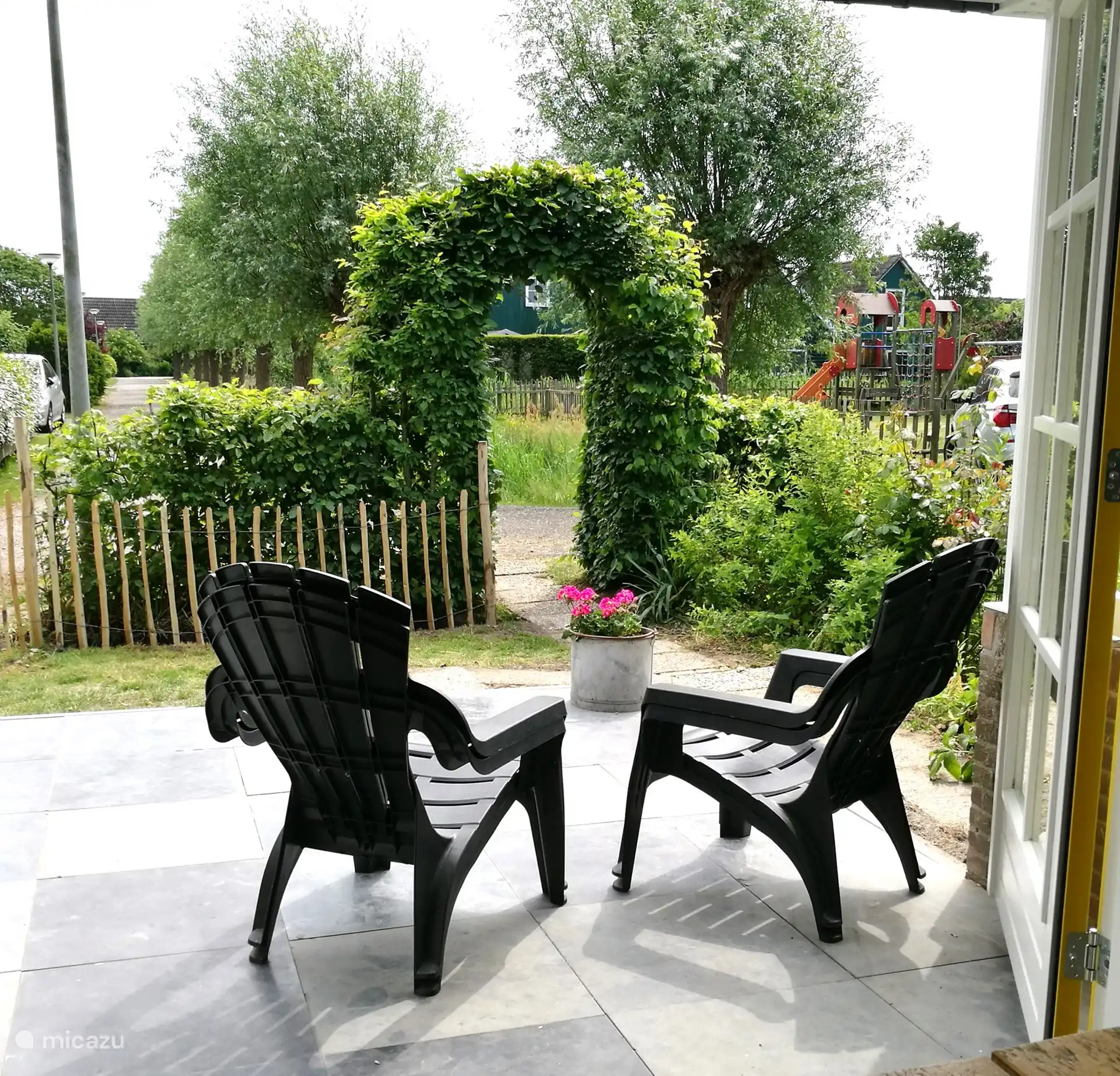 Siehst du den Spielplatz?