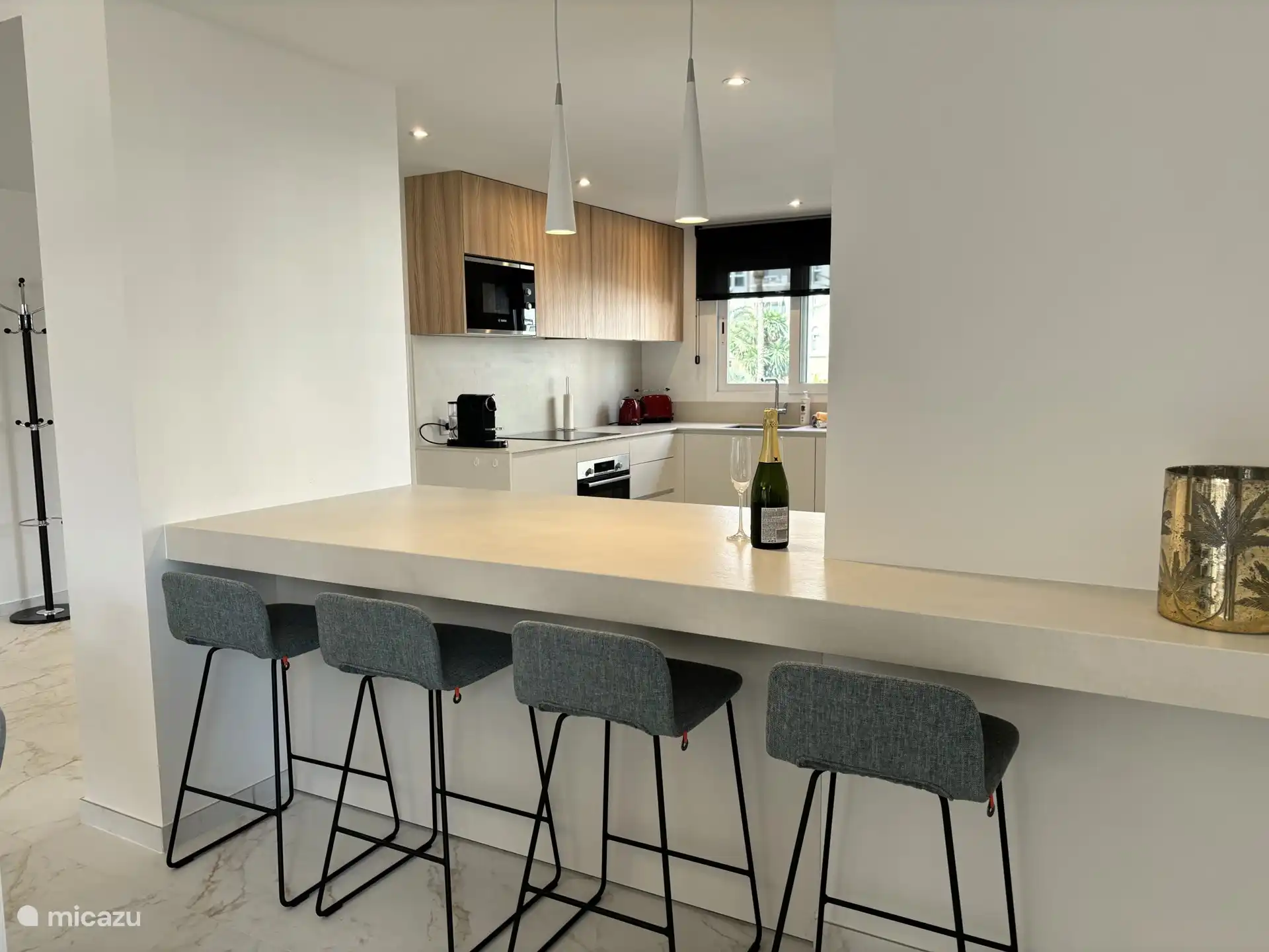 Küche voll ausgestattet