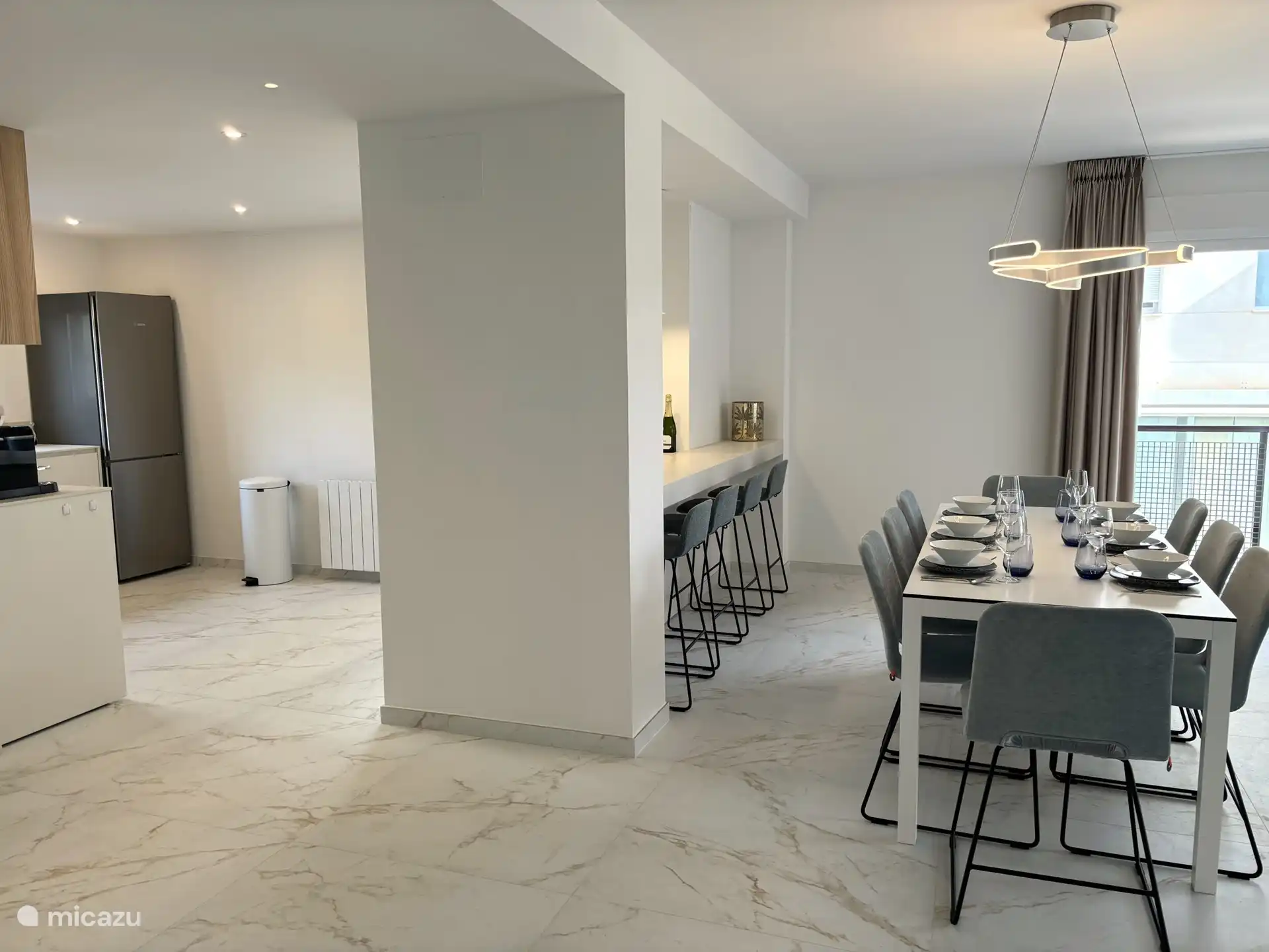 Essbereich und Küche