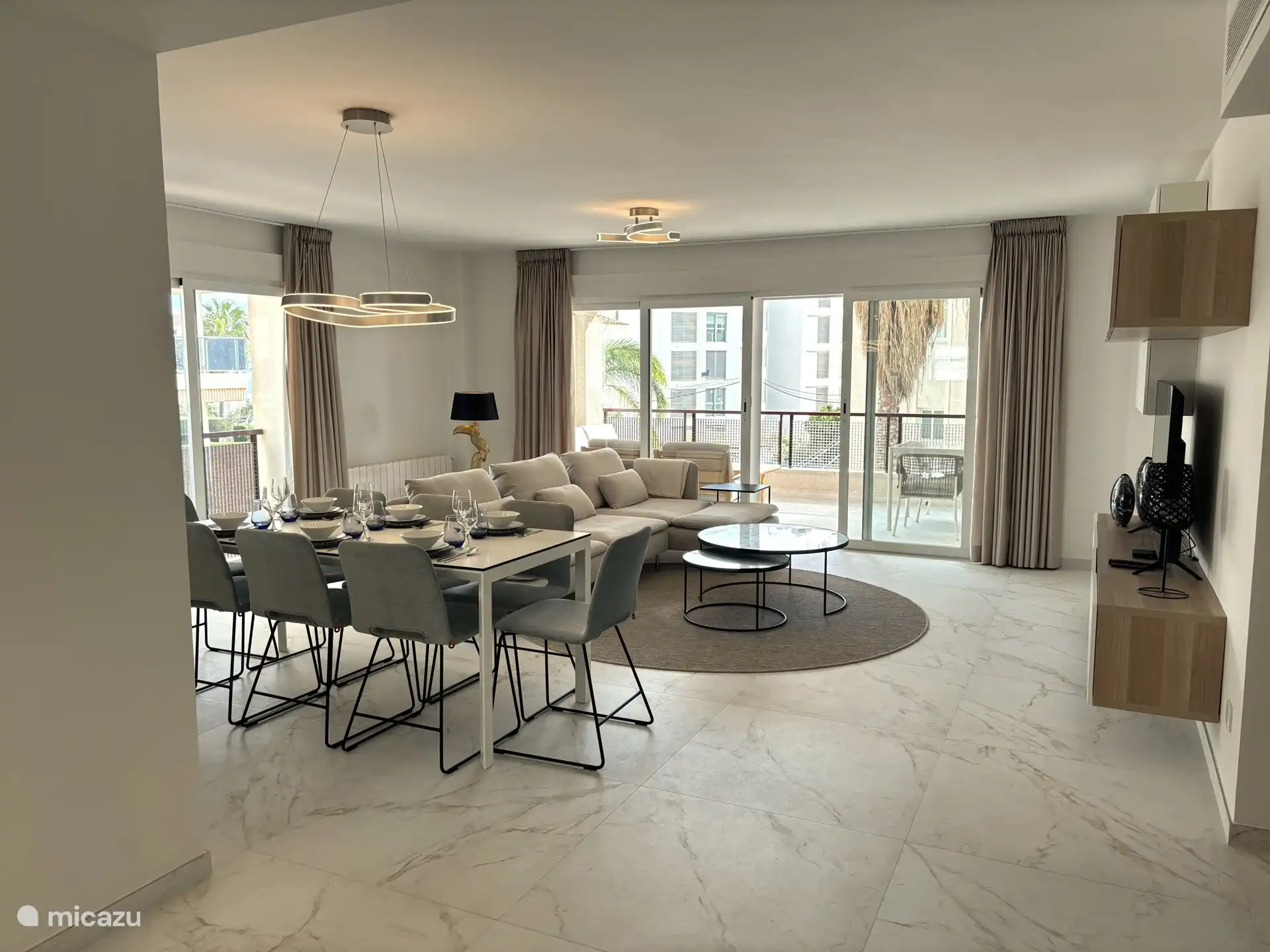 Das Apartment Helena ist schön und geräumig