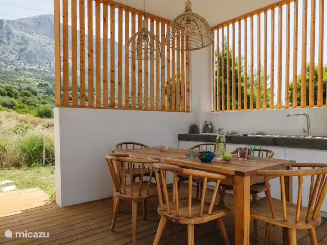 Villa Rika  | Grèce, Grèce centrale, Paleros - villa Coin repas extérieur aménagé