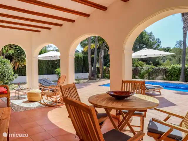 Villa Tordanxa | Espagne, Costa Blanca, Jávea - maison de vacances Coin salon confortable sous la naya.