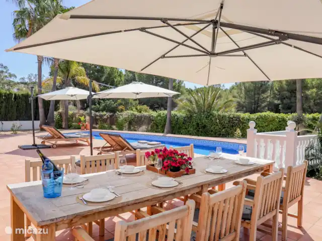 Villa Tordanxa | Espagne, Costa Blanca, Jávea - maison de vacances Merveilleux endroit pour profiter d'un long repas ensemble