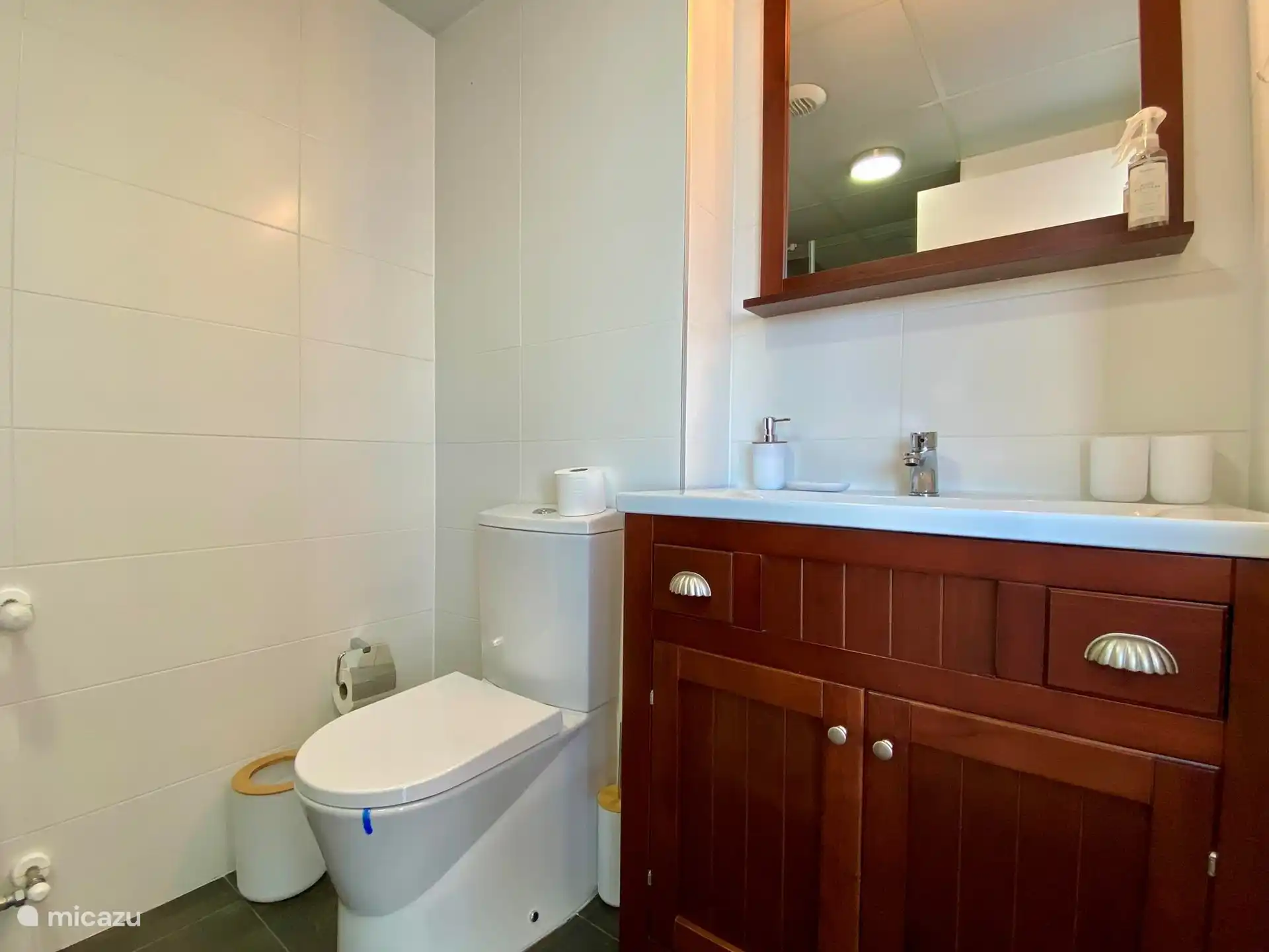 Salle de bain 3 au dernier étage, adjacente à la chambre 4. 