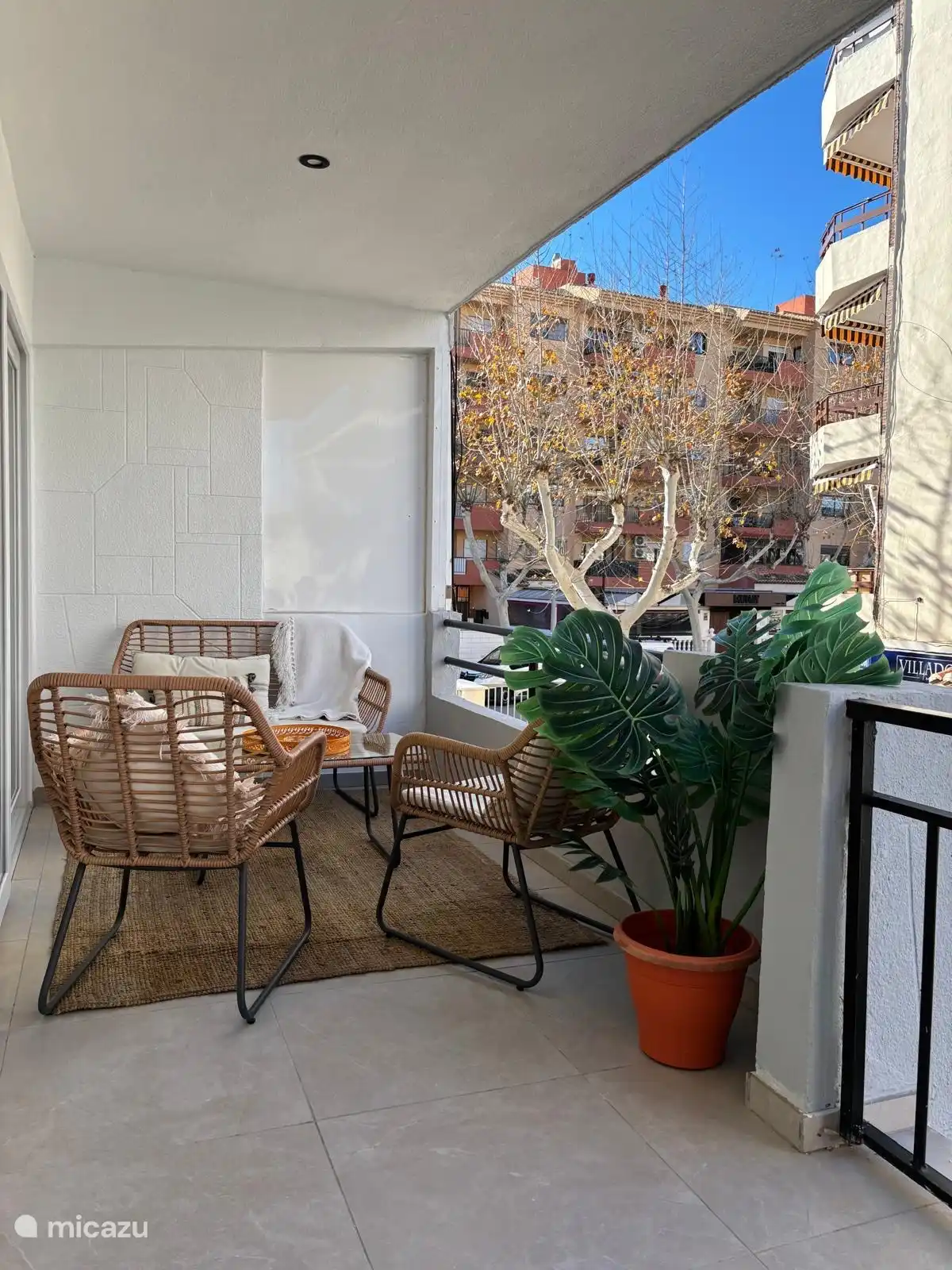 Terrasse confortable