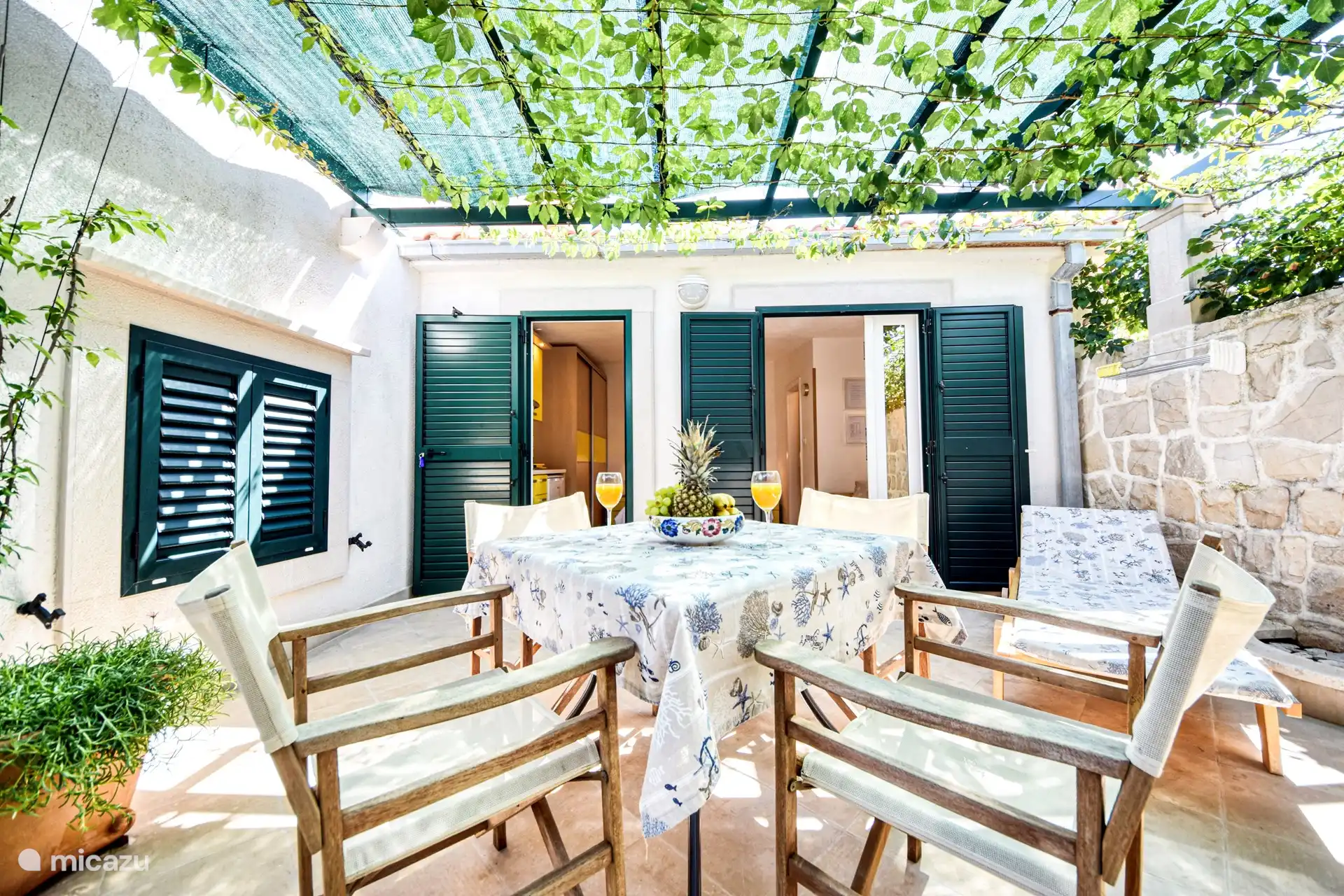 Villa Gracin Wohnung A4 in Kroatien, Brac, Povlja - Appartement