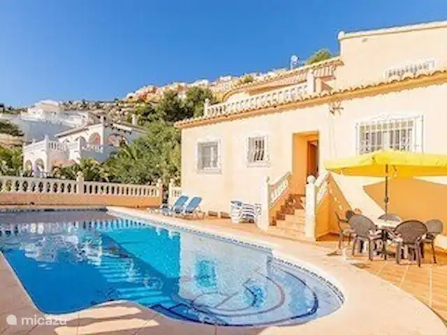 Casa Dalías en España, Costa Blanca, Benitachell - villa Terraza de la piscina