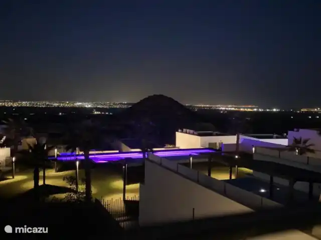 Casa Colina - piscine privée et ascenseur | Espagne, Costa Blanca, Rojales - appartement Vue de la colline la nuit