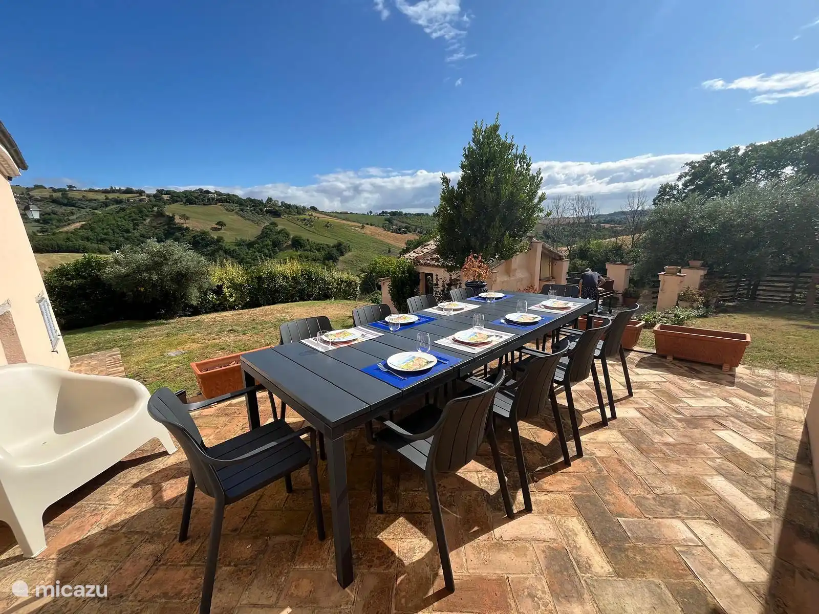 Terrasse an der Küche