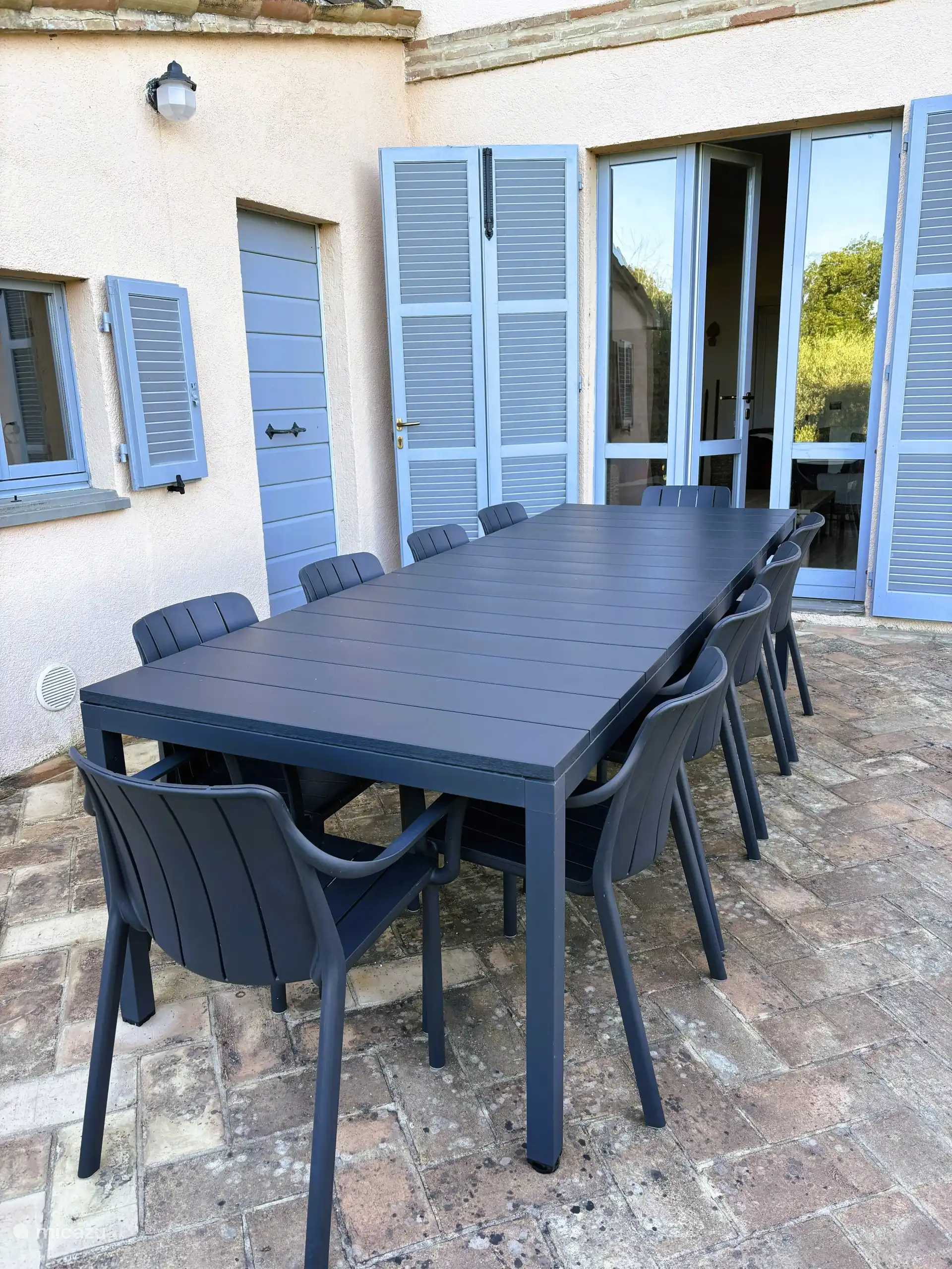 Terrasse an der Küche