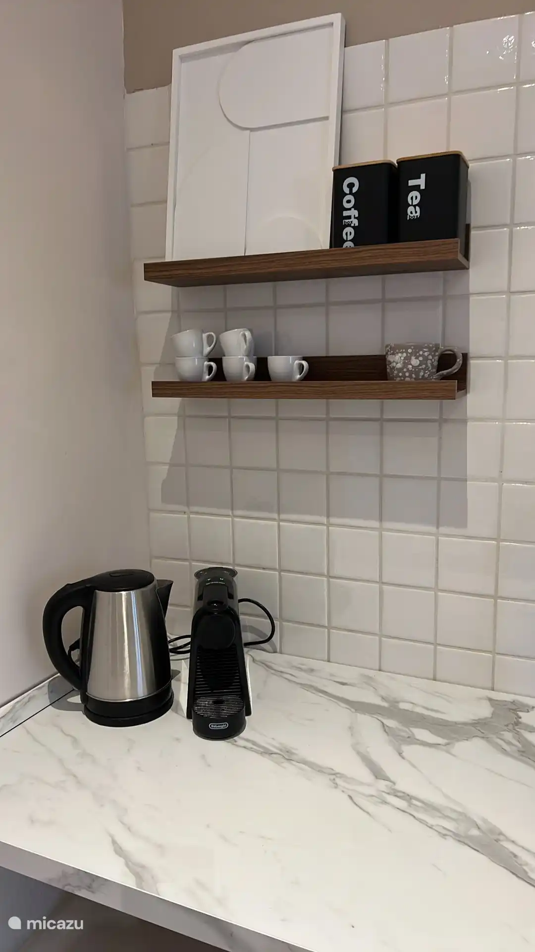 Die Küche wurde gerade neu im Haus eingebaut und ist komplett ausgestattet.