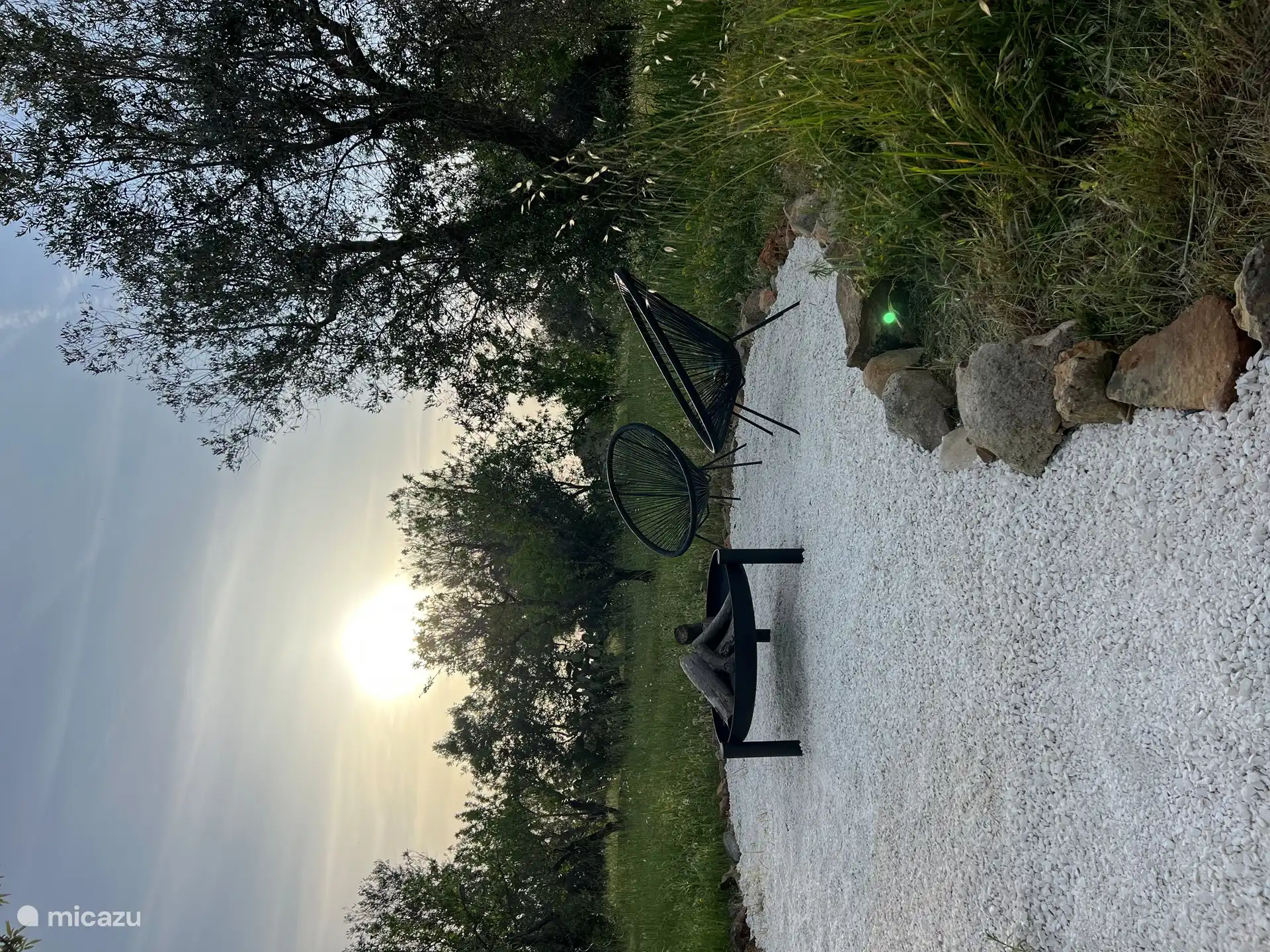 Sitzbereich im Freien