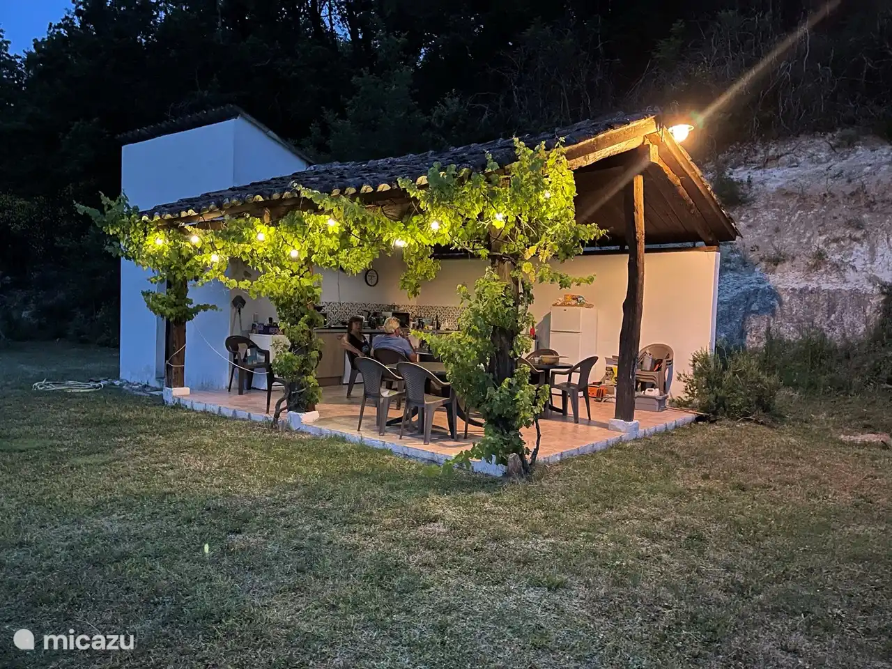 Gemeinsame Sommerküche