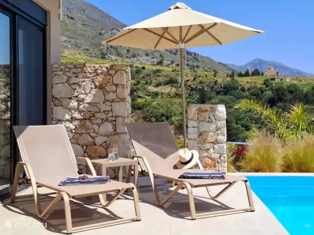 Villa Kari huren in Griekenland, Kreta, Mariou - villa Relaxen aan het zwembad