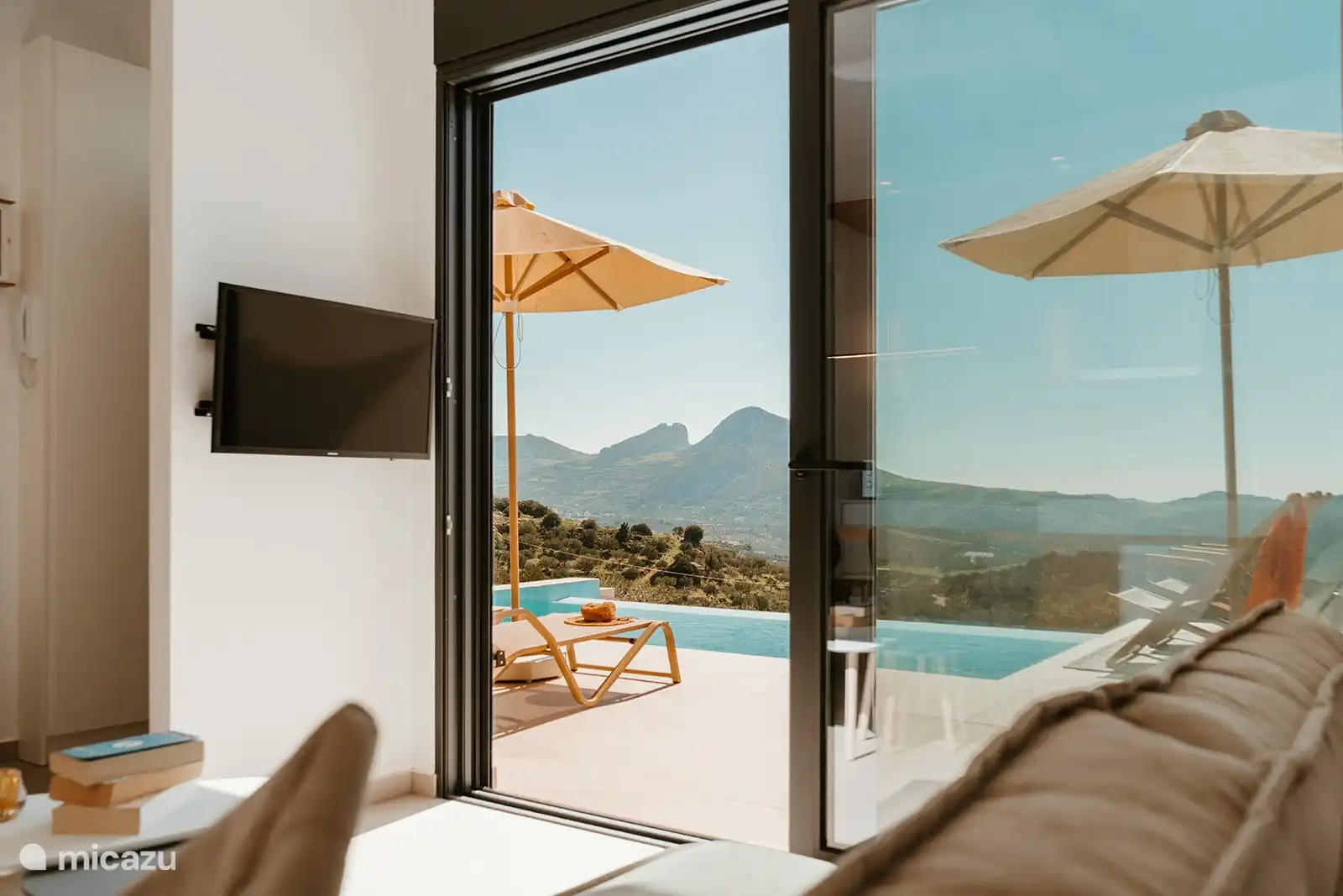 Der Ausblick von der Couch