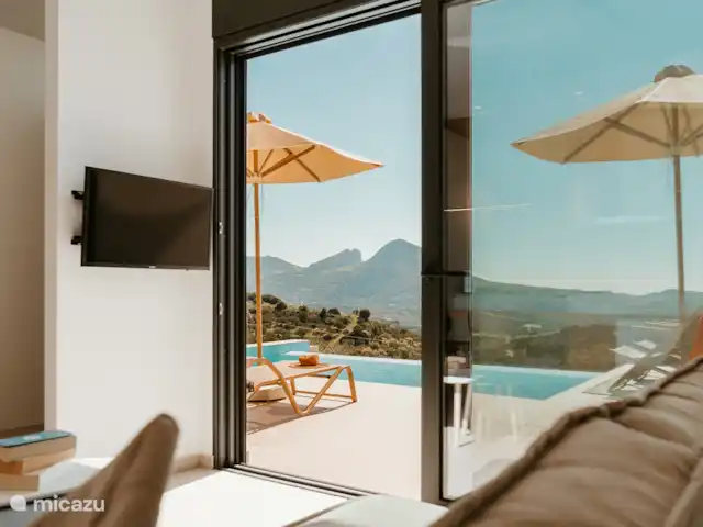 Villa Kari huren in Griekenland, Kreta, Mariou - villa Het uitzicht vanaf de bank